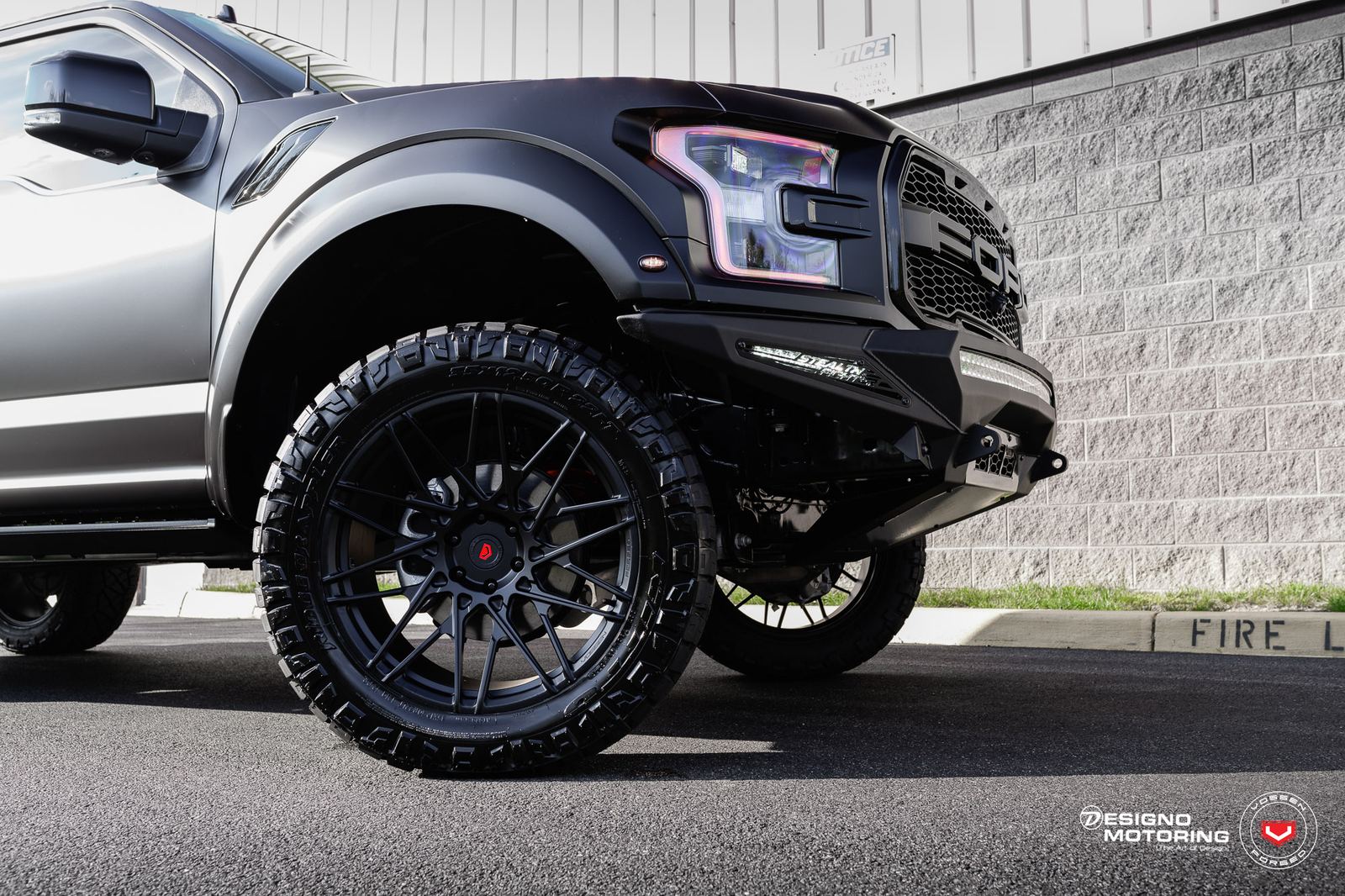 Vossen Forged S17-07 on Ford F-150 Raptor 2nd generation (2017-2020), photo 3
