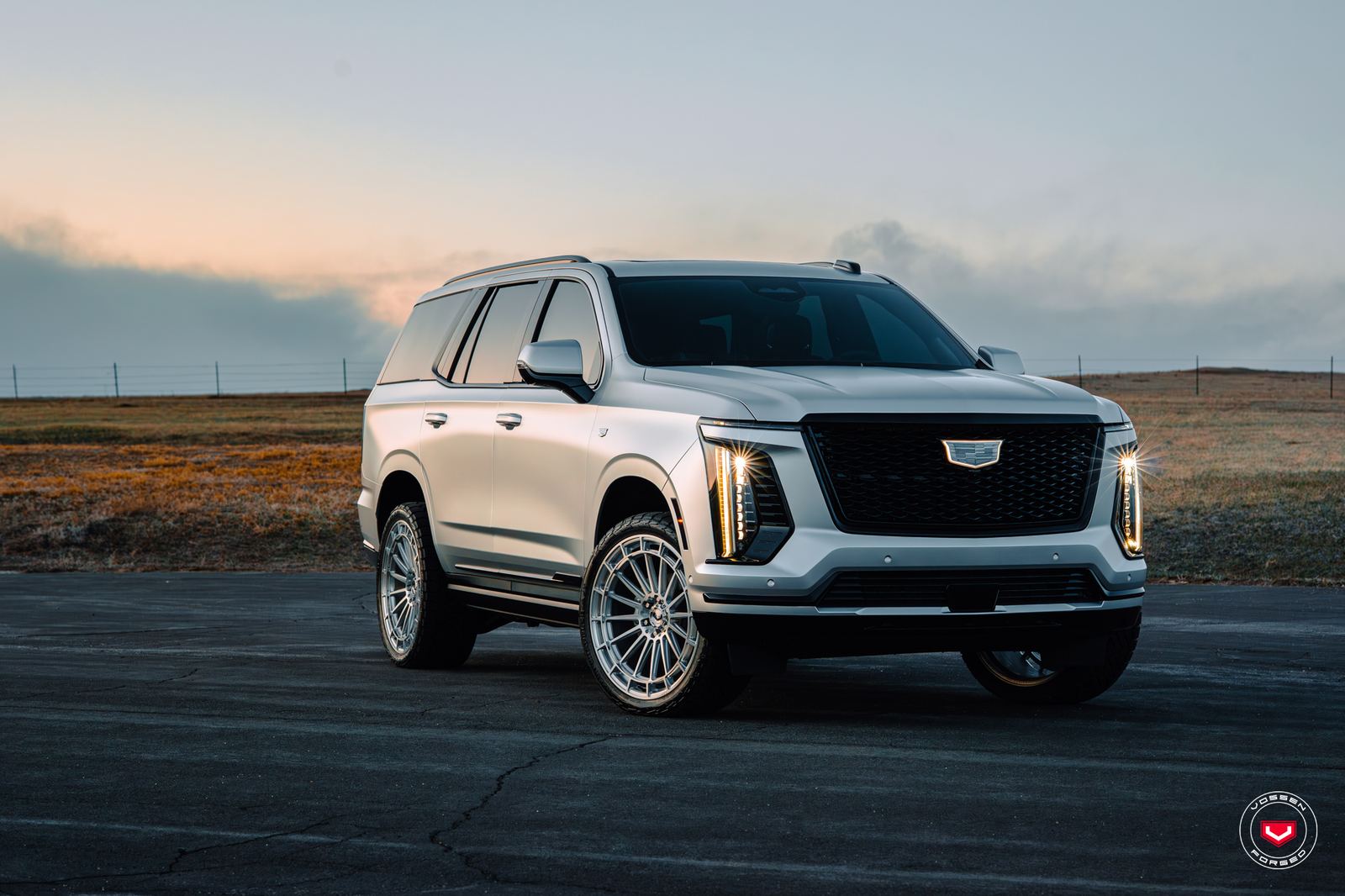 Vossen Forged LCX-01 on Cadillac Escalade 5th gen (GMT T1XX), photo 2