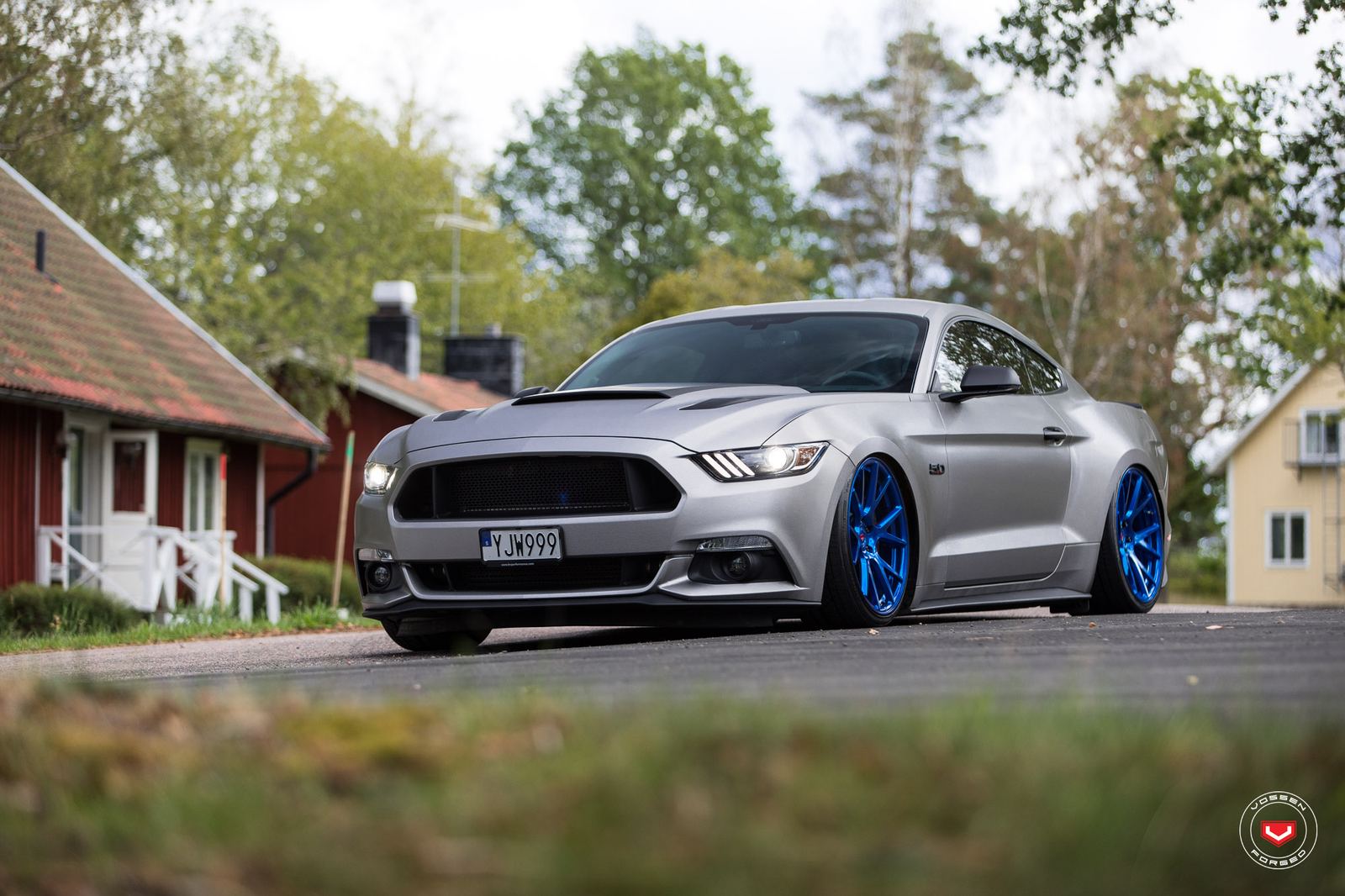 Vossen Forged VPS-306 on Ford Mustang S550.1
