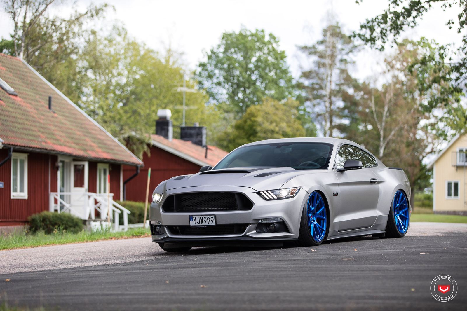 Vossen Forged VPS-306 on Ford Mustang S550.1, photo 2
