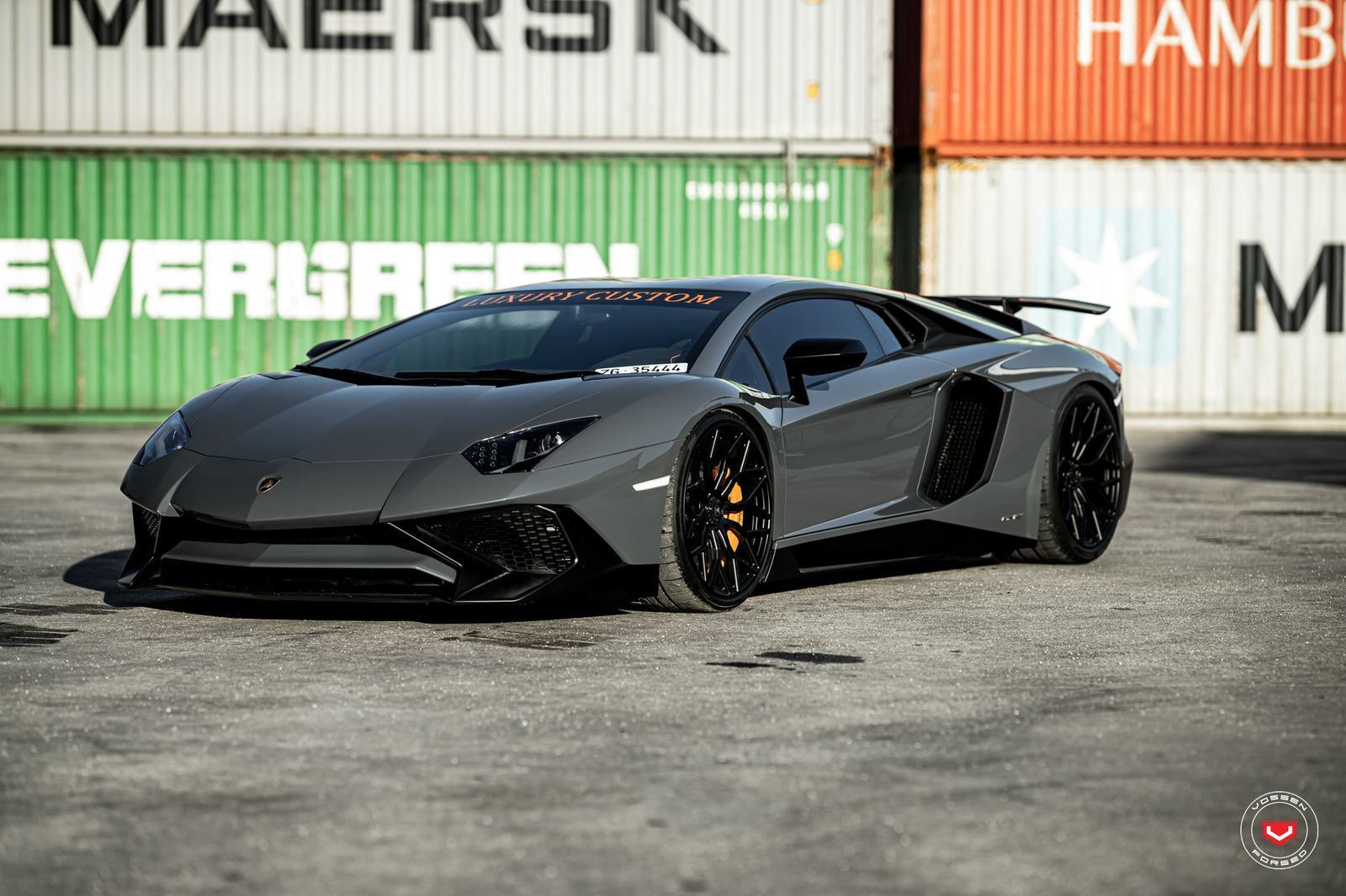 Vossen Forged S17-01 on Lamborghini Aventador SV LP 750-4 (2015-2017)
