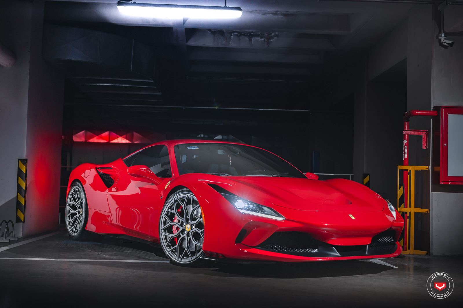 Vossen Forged S17-01 on Ferrari F8 F142MFL