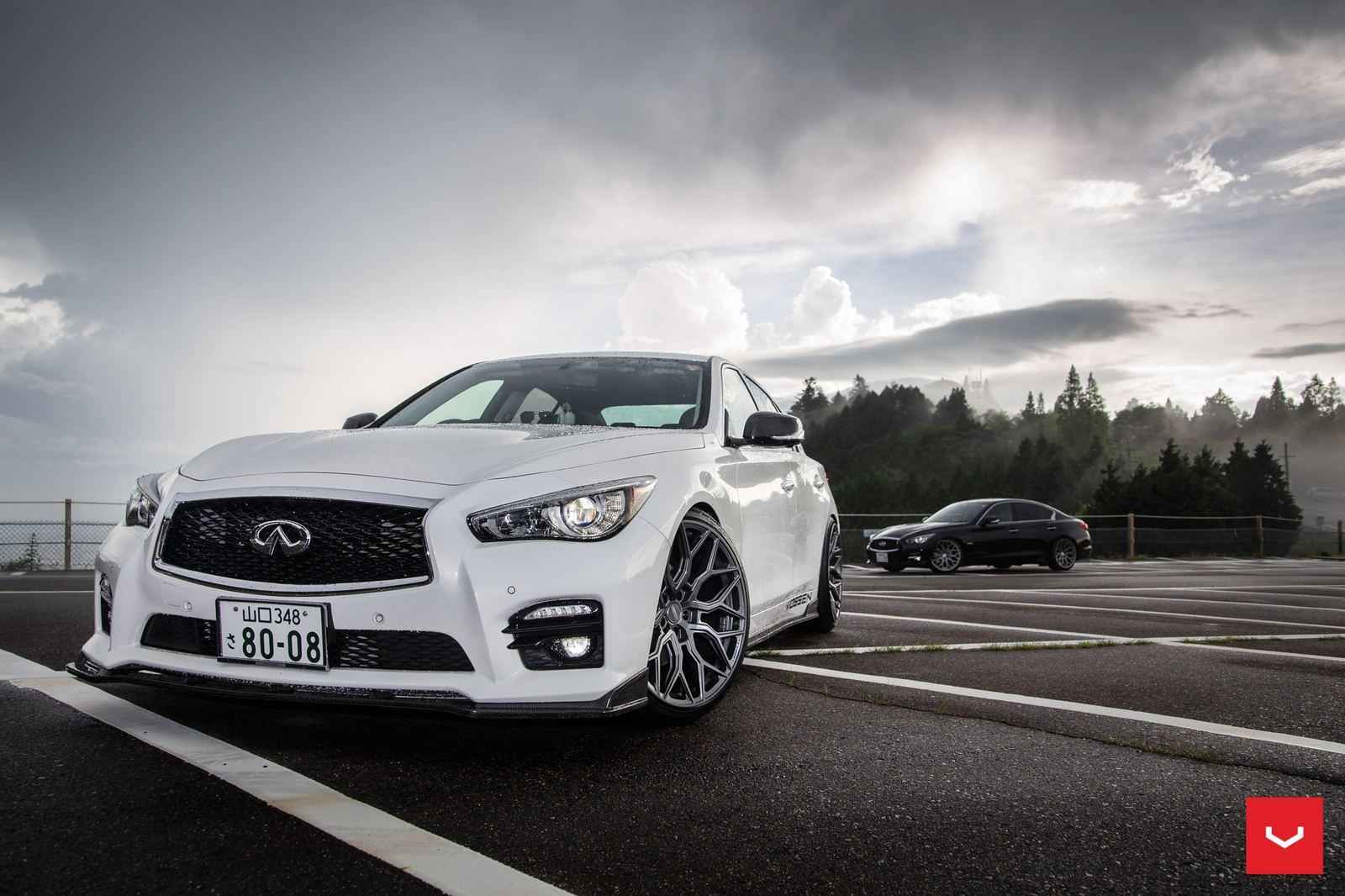 Vossen Forged HF-2 on Infiniti Q50 V37, photo 3