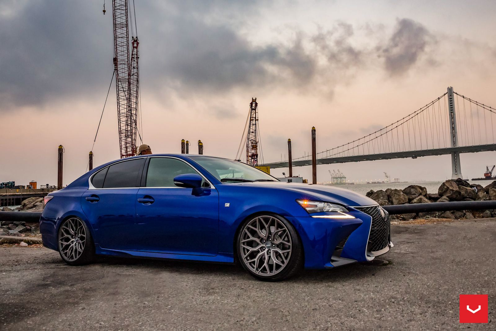 Vossen Forged HF-2 on Lexus GS L10