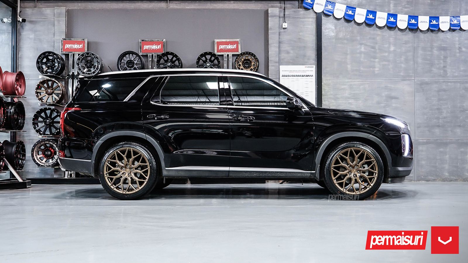 Vossen Forged HF-2 on Hyundai Palisade LX2.1
