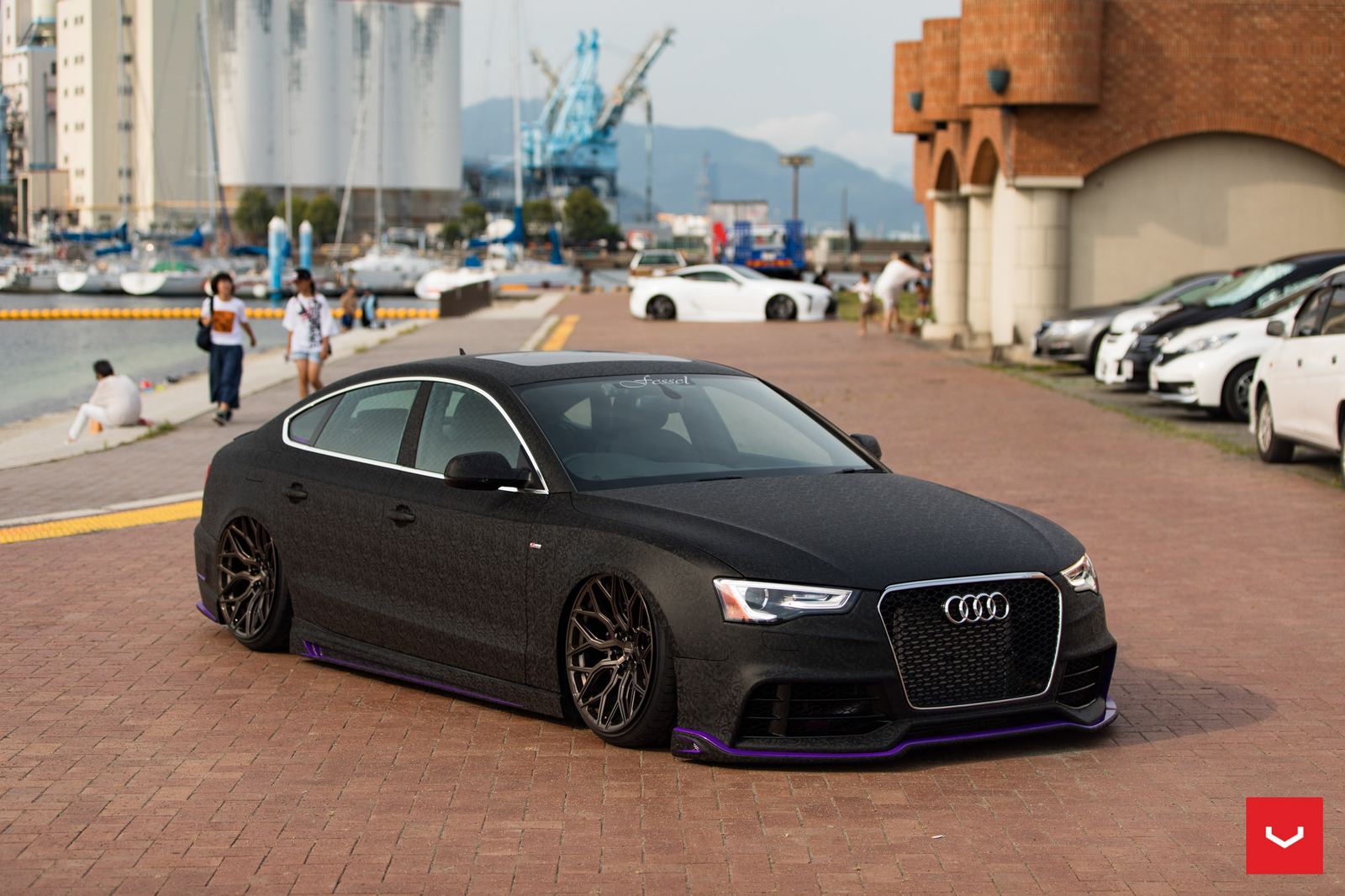 Vossen Forged HF-2 on Audi A5 8T.1