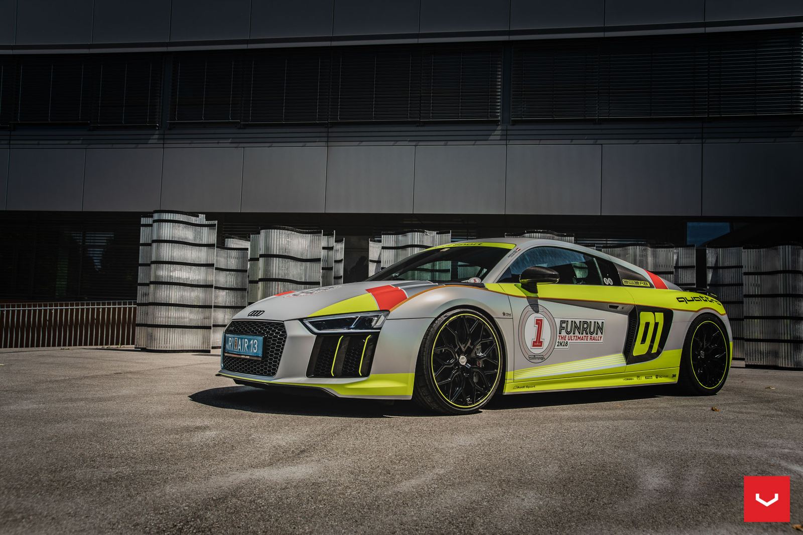 Vossen Forged HF-2 on Audi R8 Type 4S.1