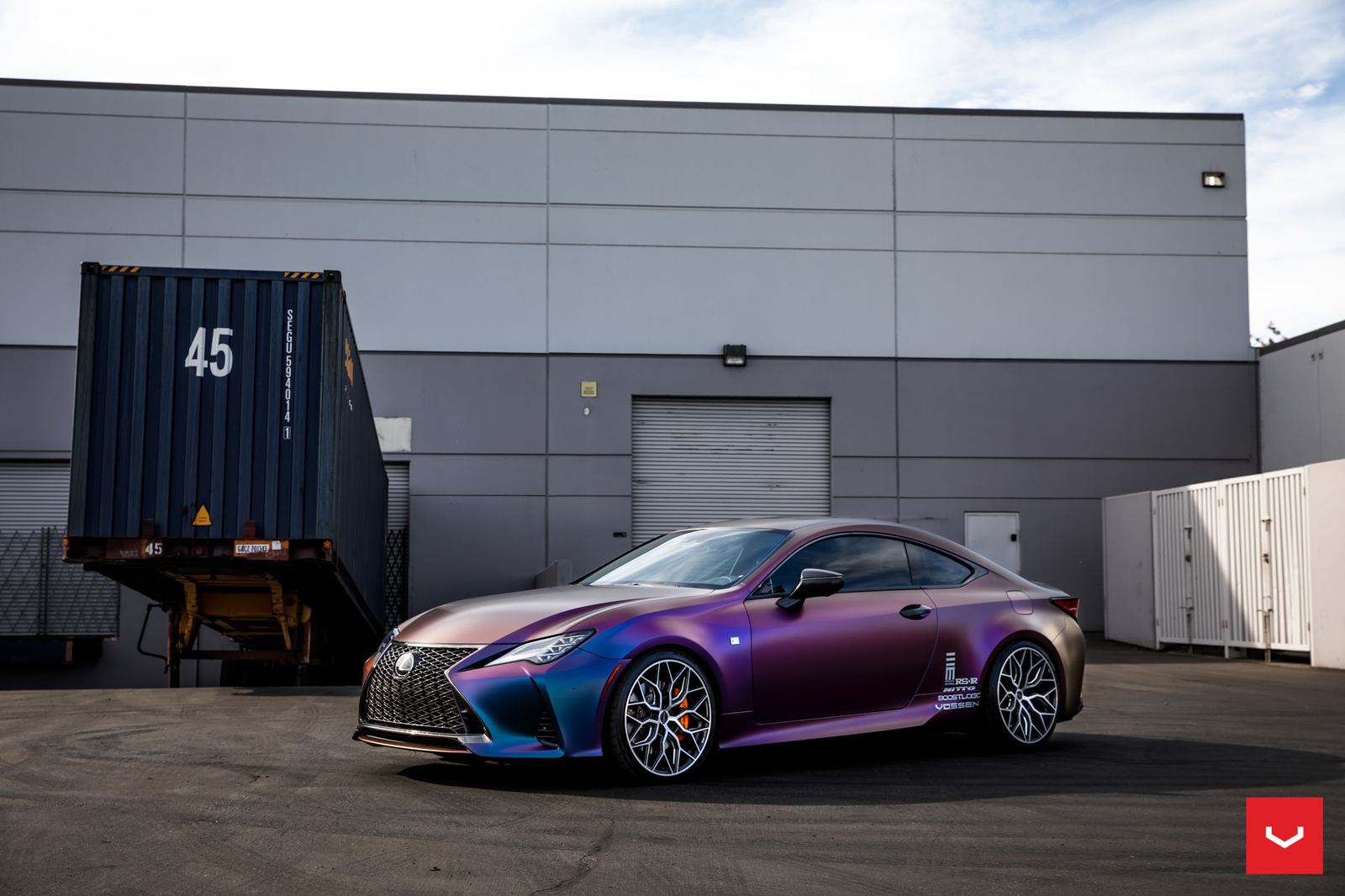 Vossen Forged HF-2 on Lexus RC XC10