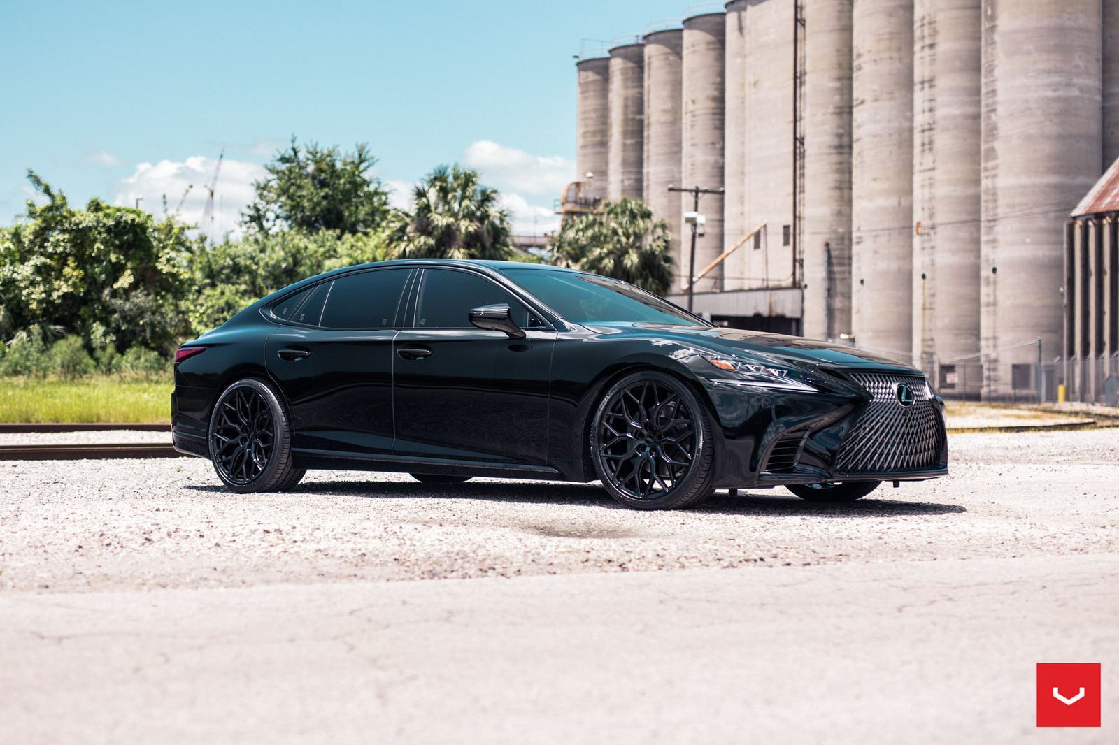 Vossen Forged HF-2 on Lexus LS XF50