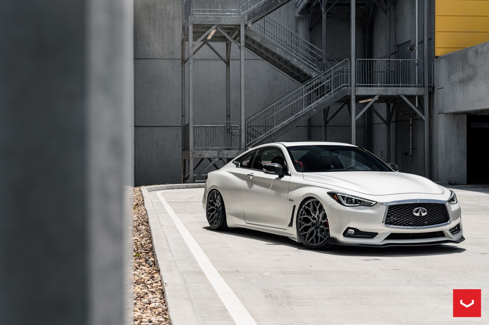 Vossen Forged HF-2 on Infiniti Q60 CV37