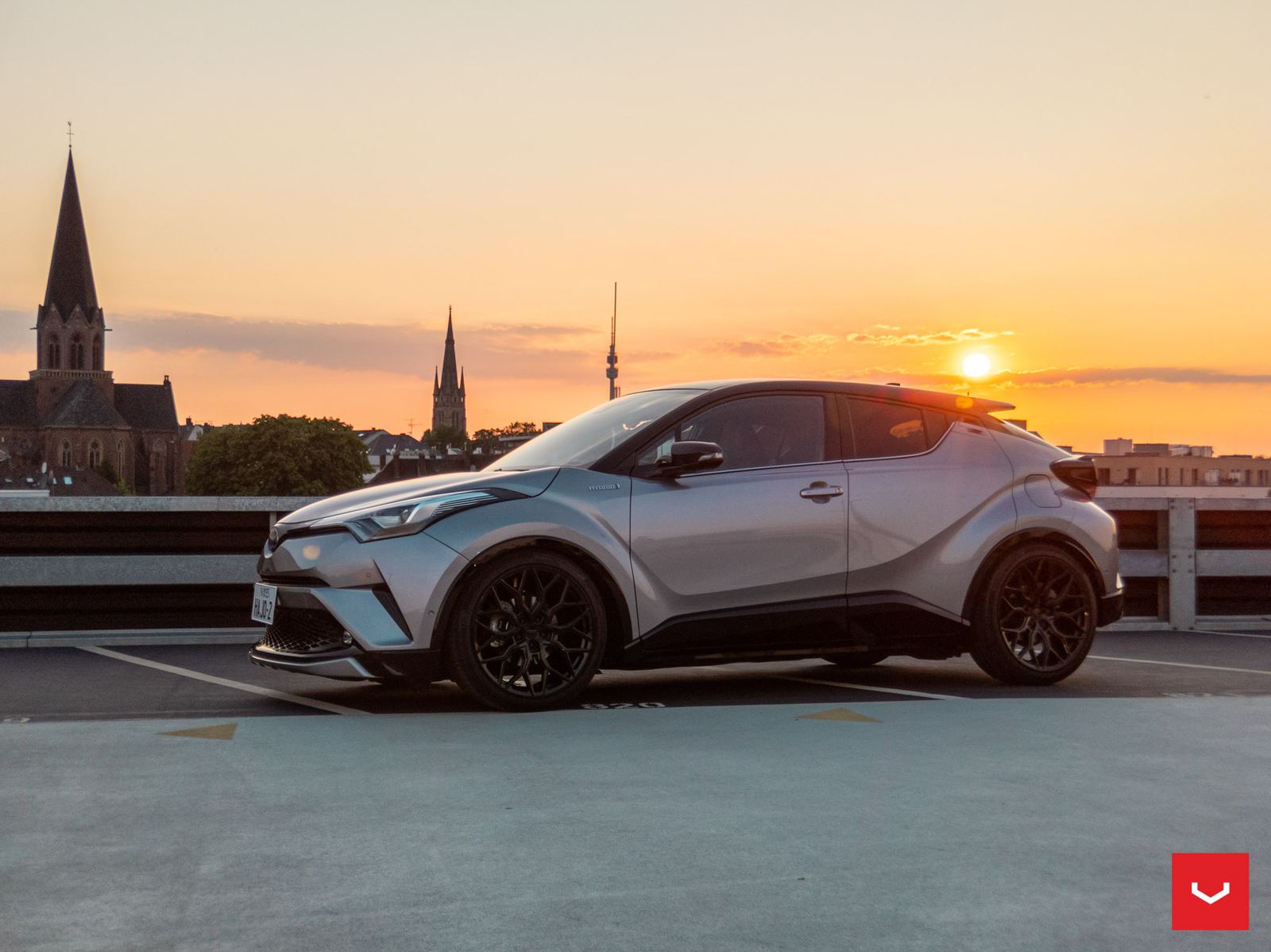 Vossen Forged HF-2 on Toyota C-HR AX10.1, photo 2