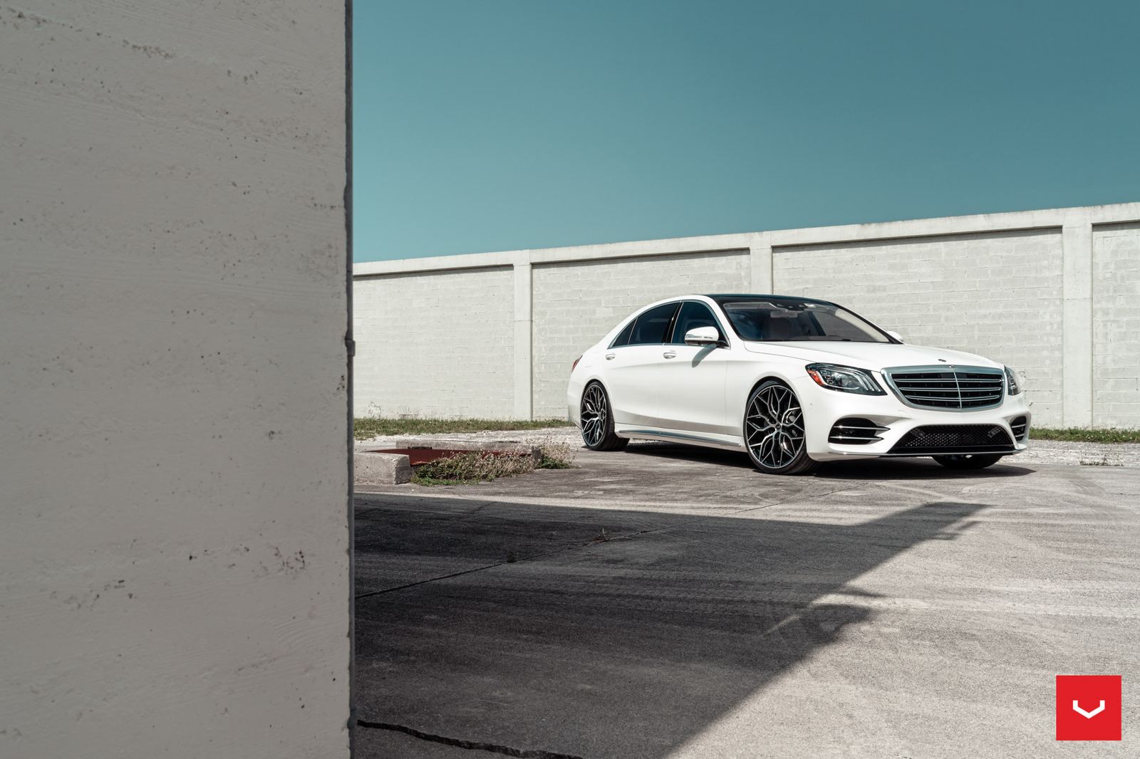 Vossen Forged HF-2 on Mercedes-Benz S-Class W222.1