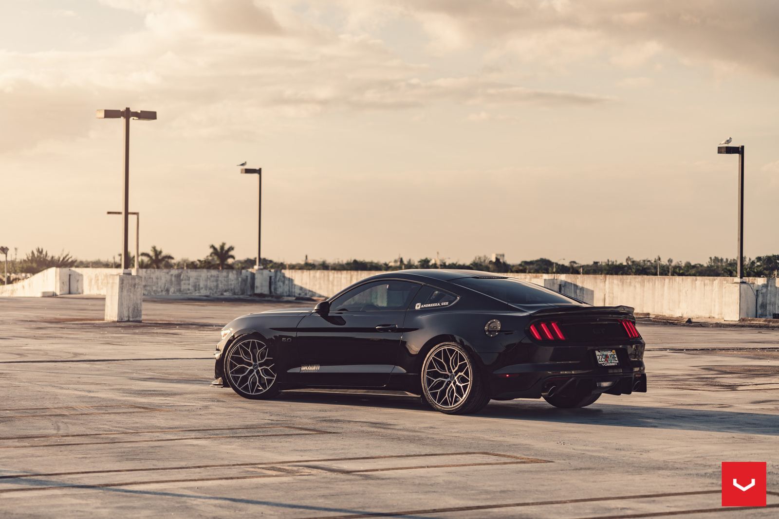 Vossen Forged HF-2 on Ford Mustang S550.1, photo 2