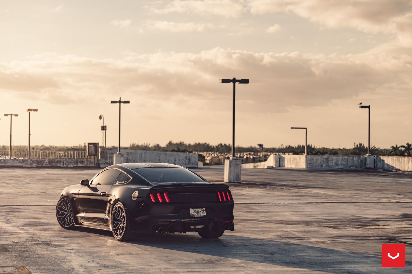 Vossen Forged HF-2 on Ford Mustang S550.1, photo 3