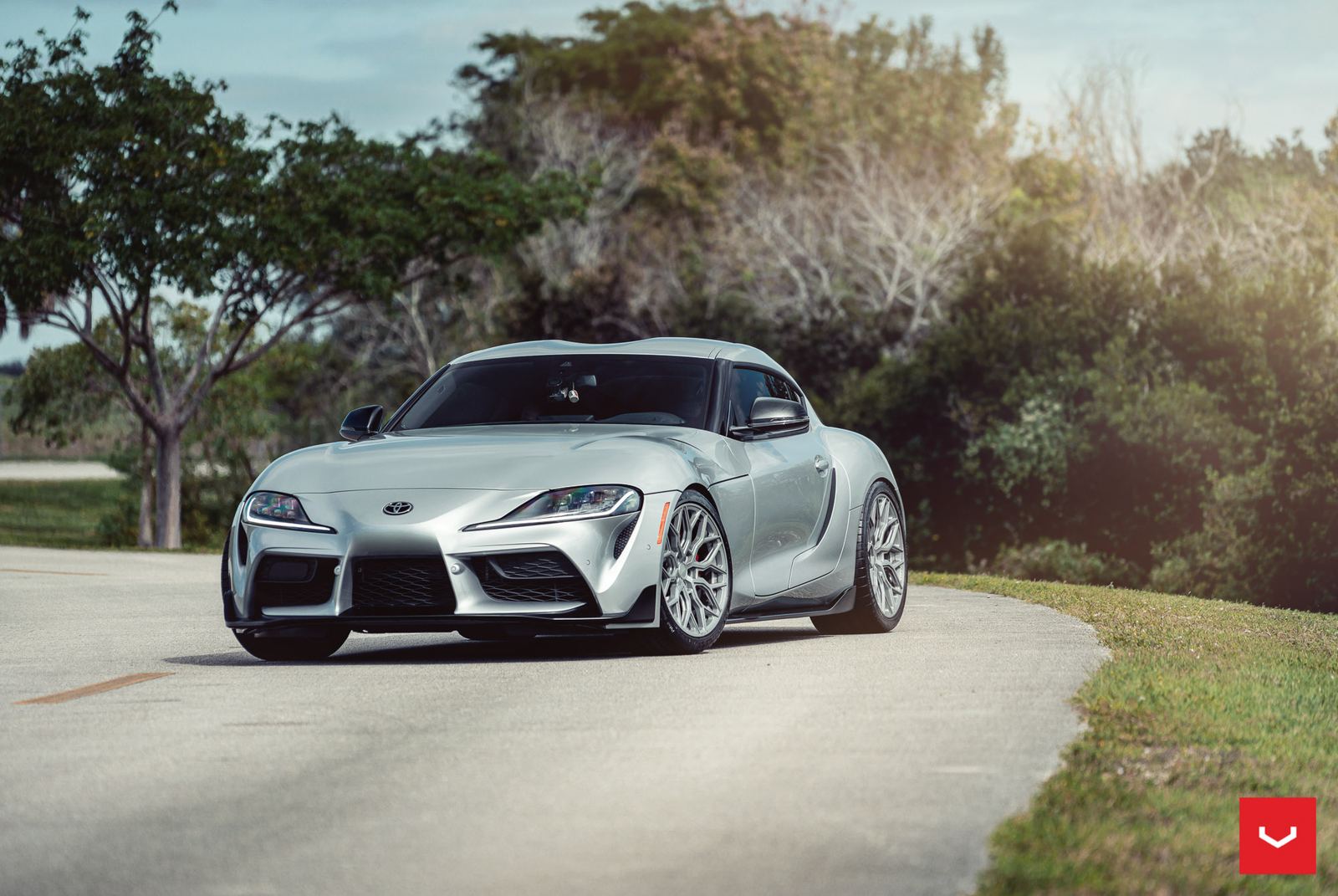 Vossen Forged HF-2 on Toyota Supra A90