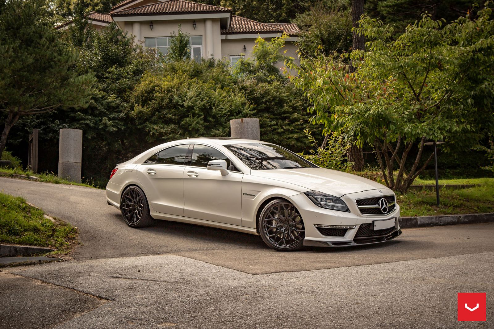 Vossen Forged HF-2 on Mercedes-Benz CLS C218.1