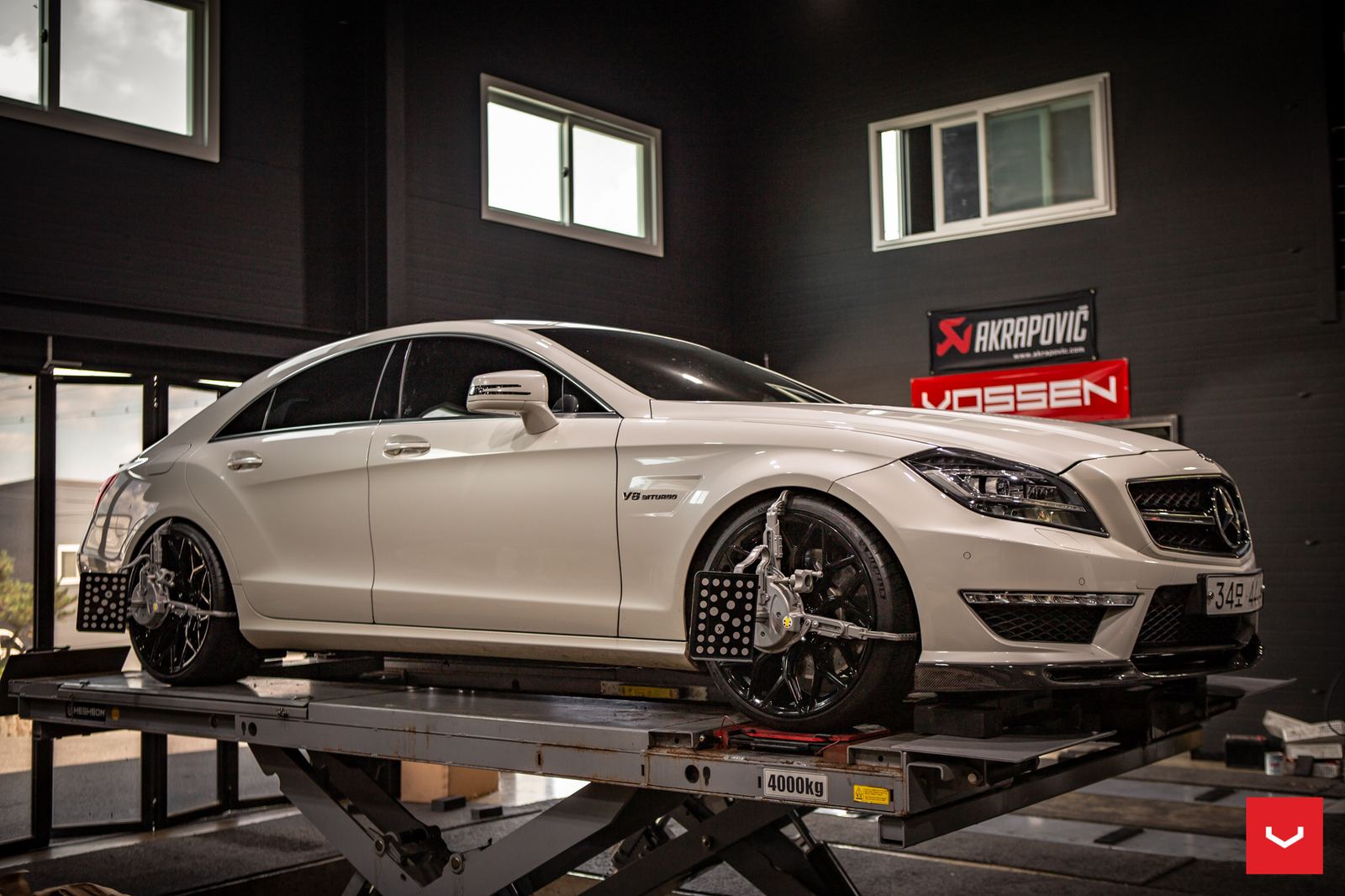 Vossen Forged HF-2 on Mercedes-Benz CLS C218.1, photo 2