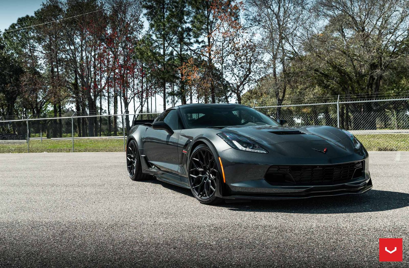Vossen Forged HF-2 on Chevrolet Corvette C7