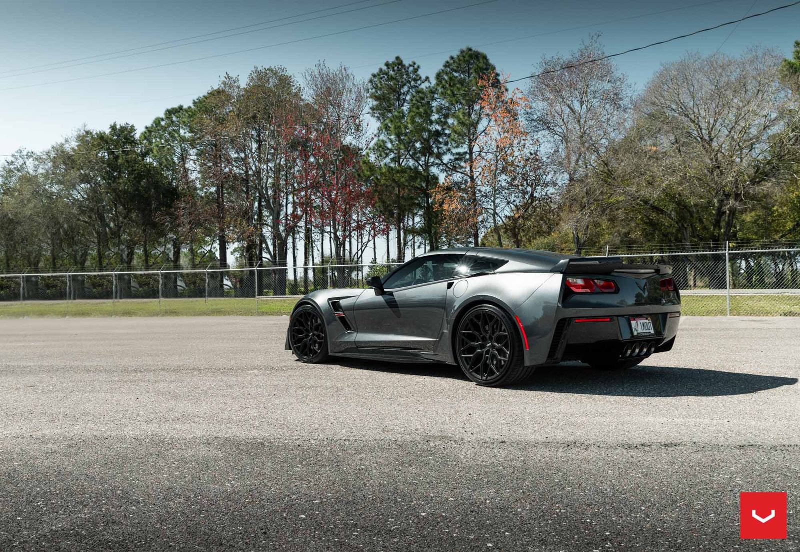 Vossen Forged HF-2 on Chevrolet Corvette C7, photo 2