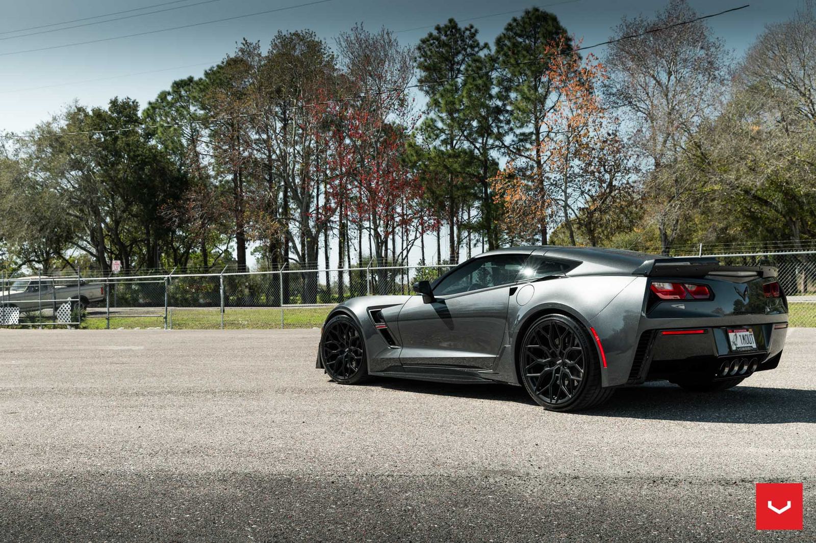 Vossen Forged HF-2 on Chevrolet Corvette C7, photo 3