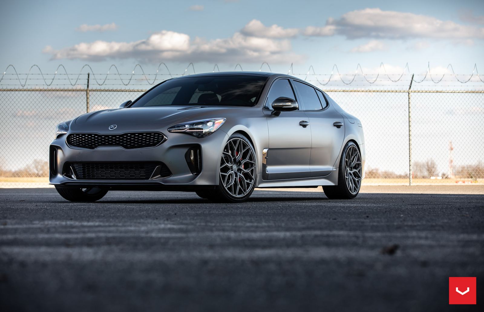 Vossen Forged HF-2 on Kia Stinger CK (1st gen).1