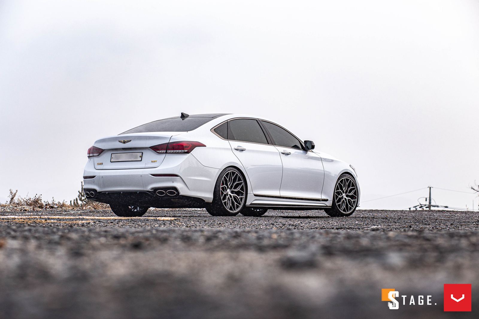Vossen Forged HF-2 on Genesis G80 3rd gen (RG3), photo 2