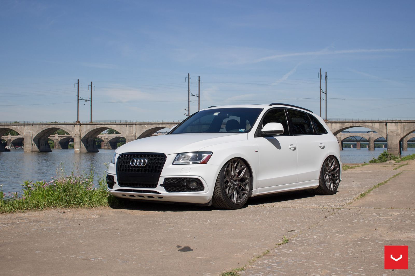 Vossen Forged HF-2 on Audi Q5 8R.1