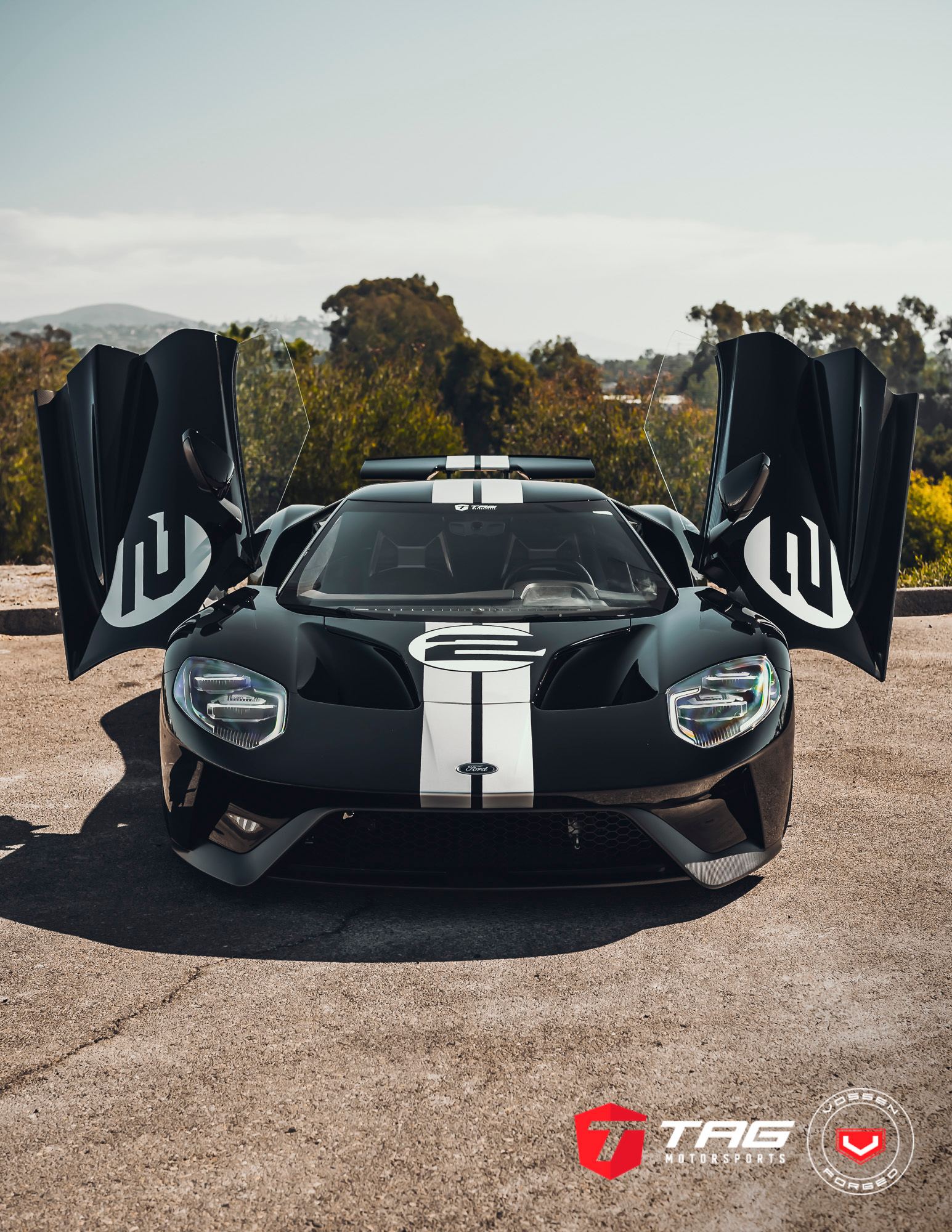 Vossen Forged EVO-2R on Ford GT Second generation (2017-2022), photo 2