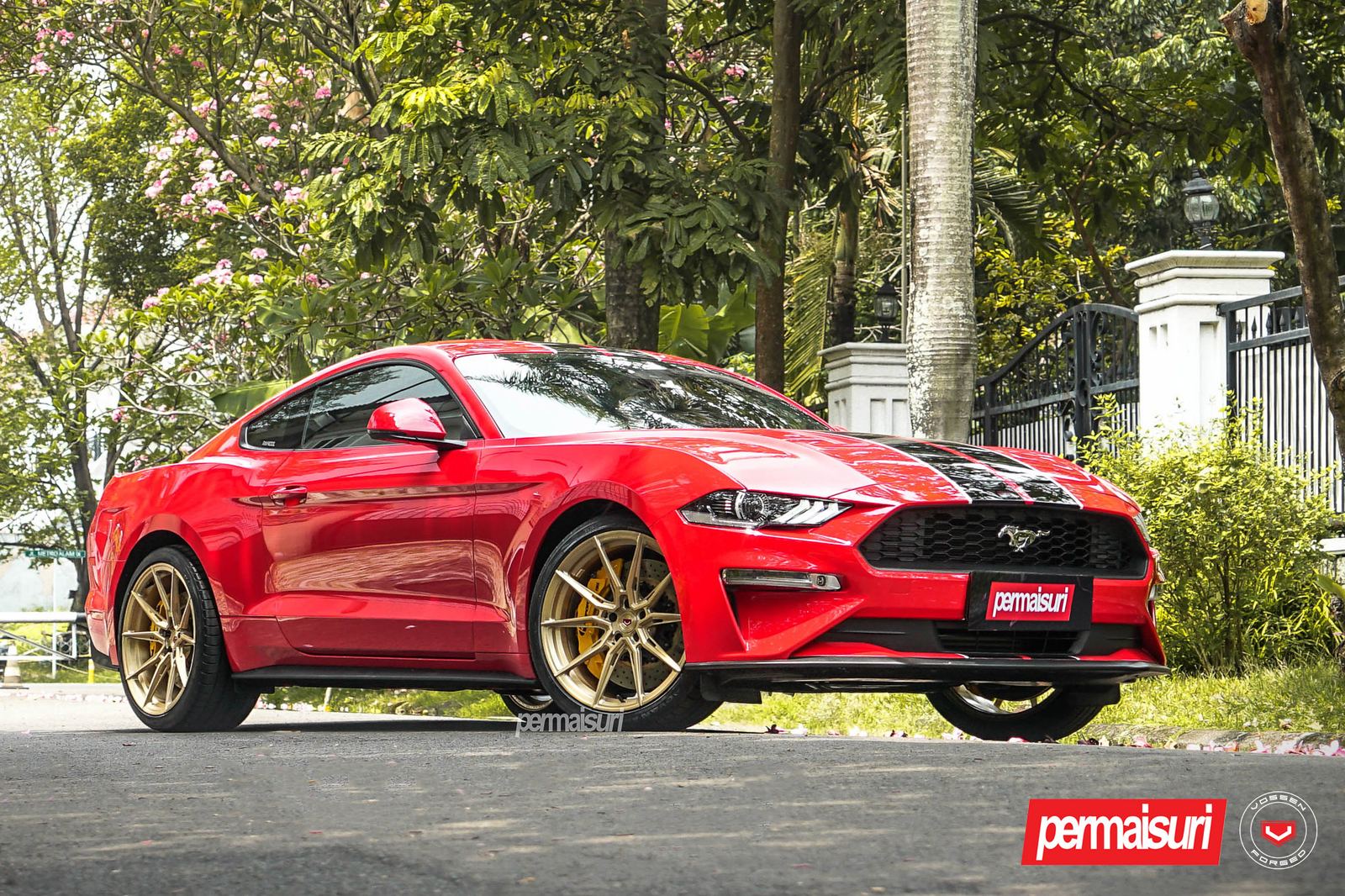 Vossen Forged EVO-2R on Ford Mustang S550.1
