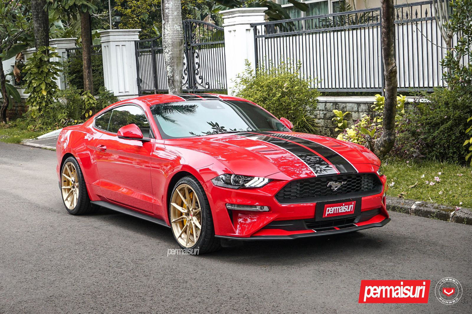 Vossen Forged EVO-2R on Ford Mustang S550.1, photo 2