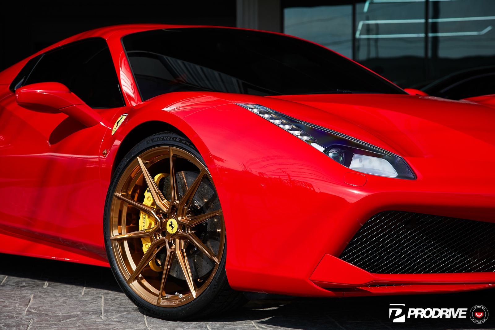 Vossen Forged EVO-2R on Ferrari 488, photo 3