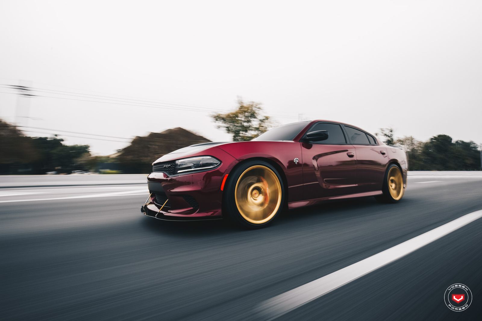 Vossen Forged CG-204 on Dodge Charger LD (7th gen), photo 3