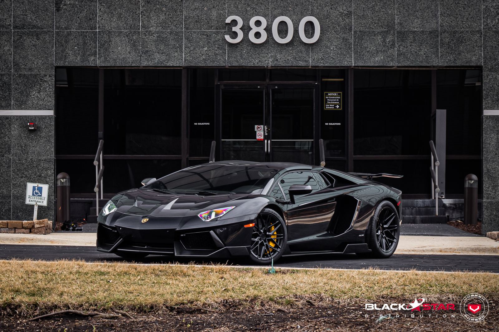 Vossen Forged EVO-5 on Lamborghini Aventador First Gen.1