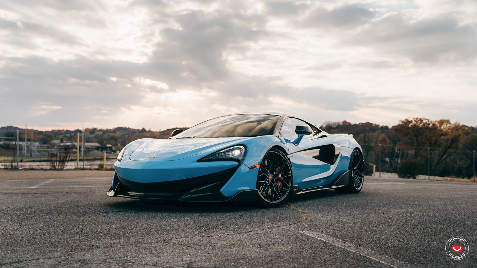 Vossen Forged EVO-5 on McLaren 600LT
