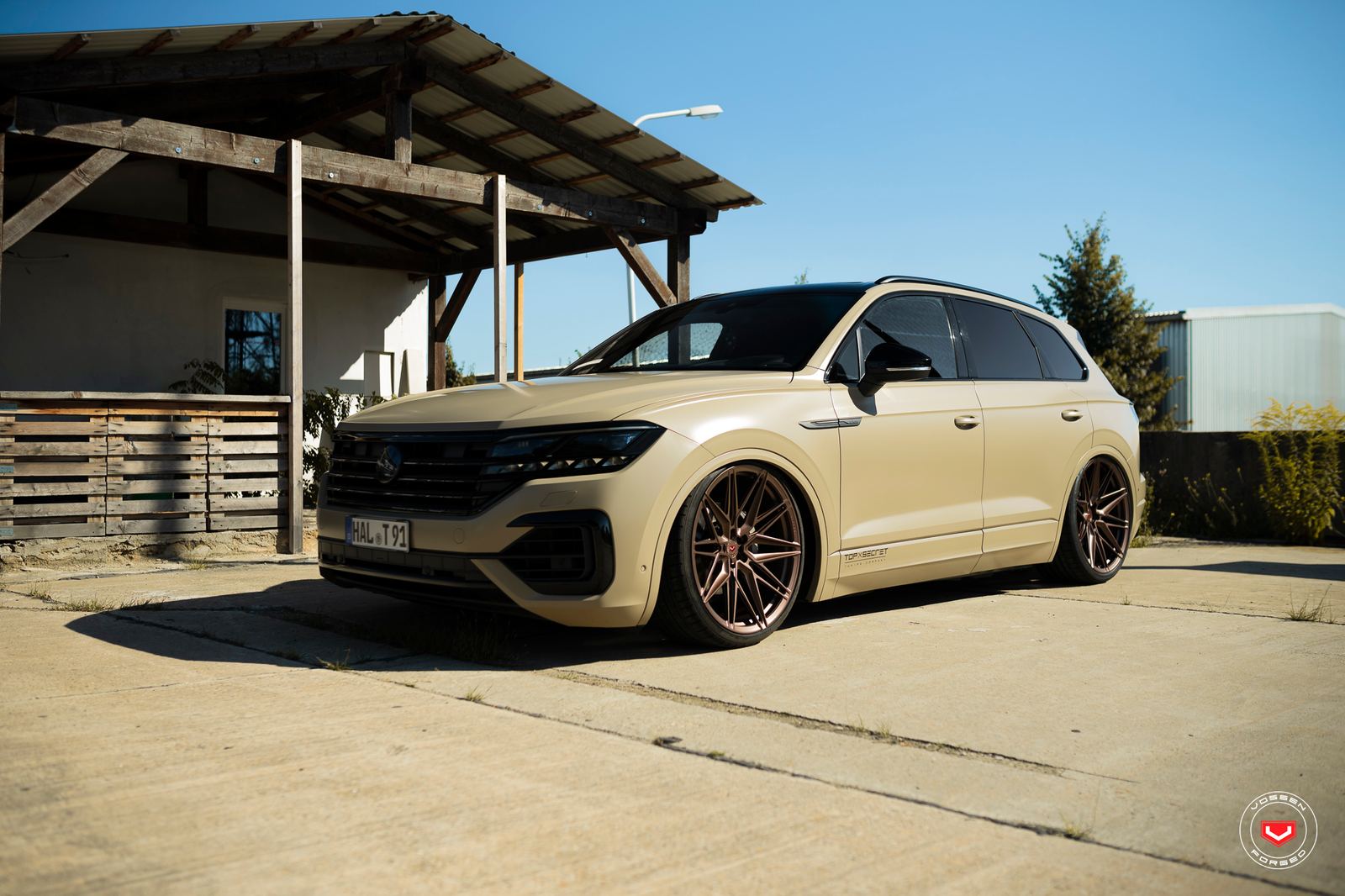 Vossen Forged EVO-5 on Volkswagen Touareg 3rd gen (Typ CR).1