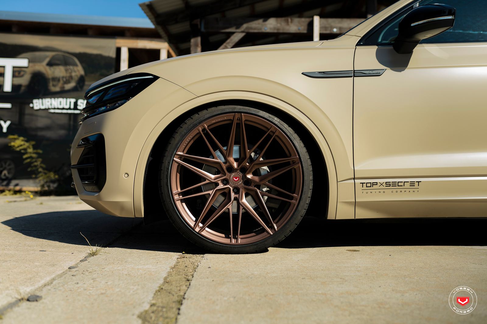Vossen Forged EVO-5 on Volkswagen Touareg 3rd gen (Typ CR).1, photo 3