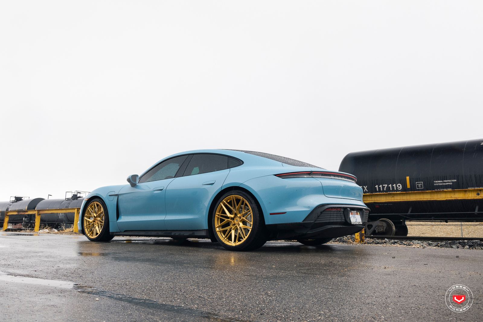 Vossen Forged EVO-5 on Porsche Taycan J1.1