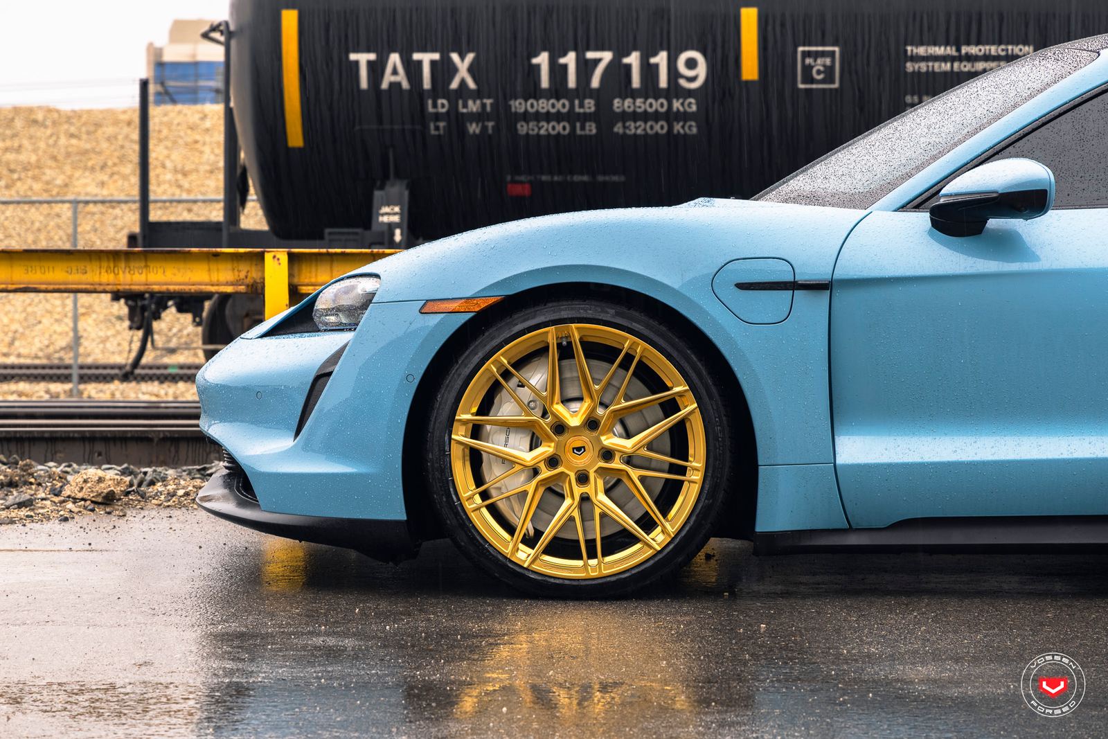 Vossen Forged EVO-5 on Porsche Taycan J1.1, photo 2