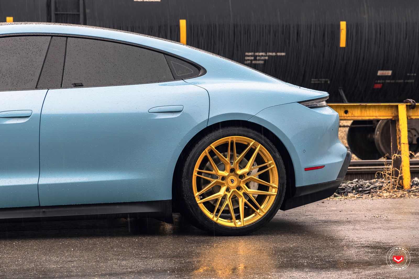 Vossen Forged EVO-5 on Porsche Taycan J1.1, photo 3