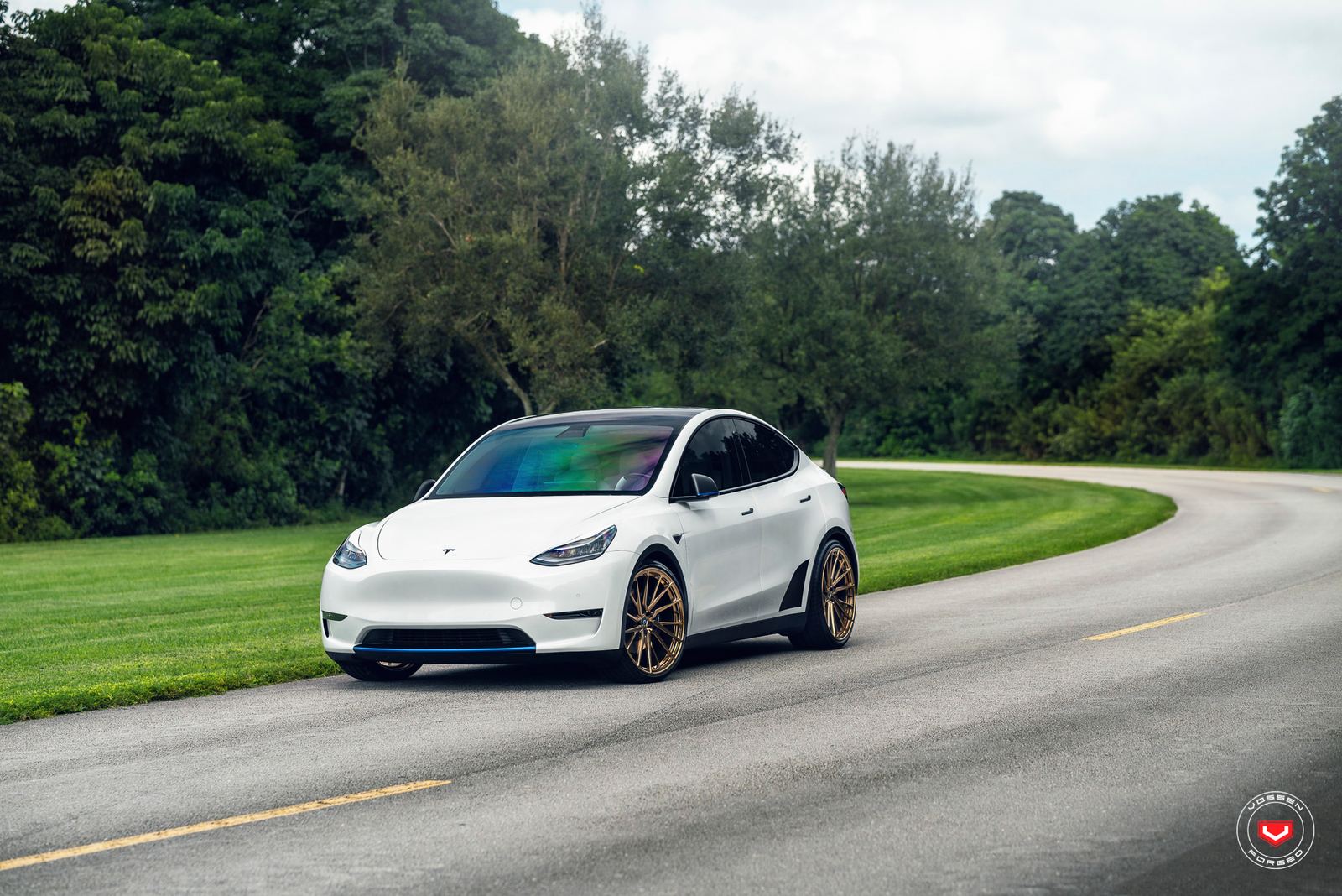 Vossen Forged M-X4T on Tesla Model Y Original (2020-)