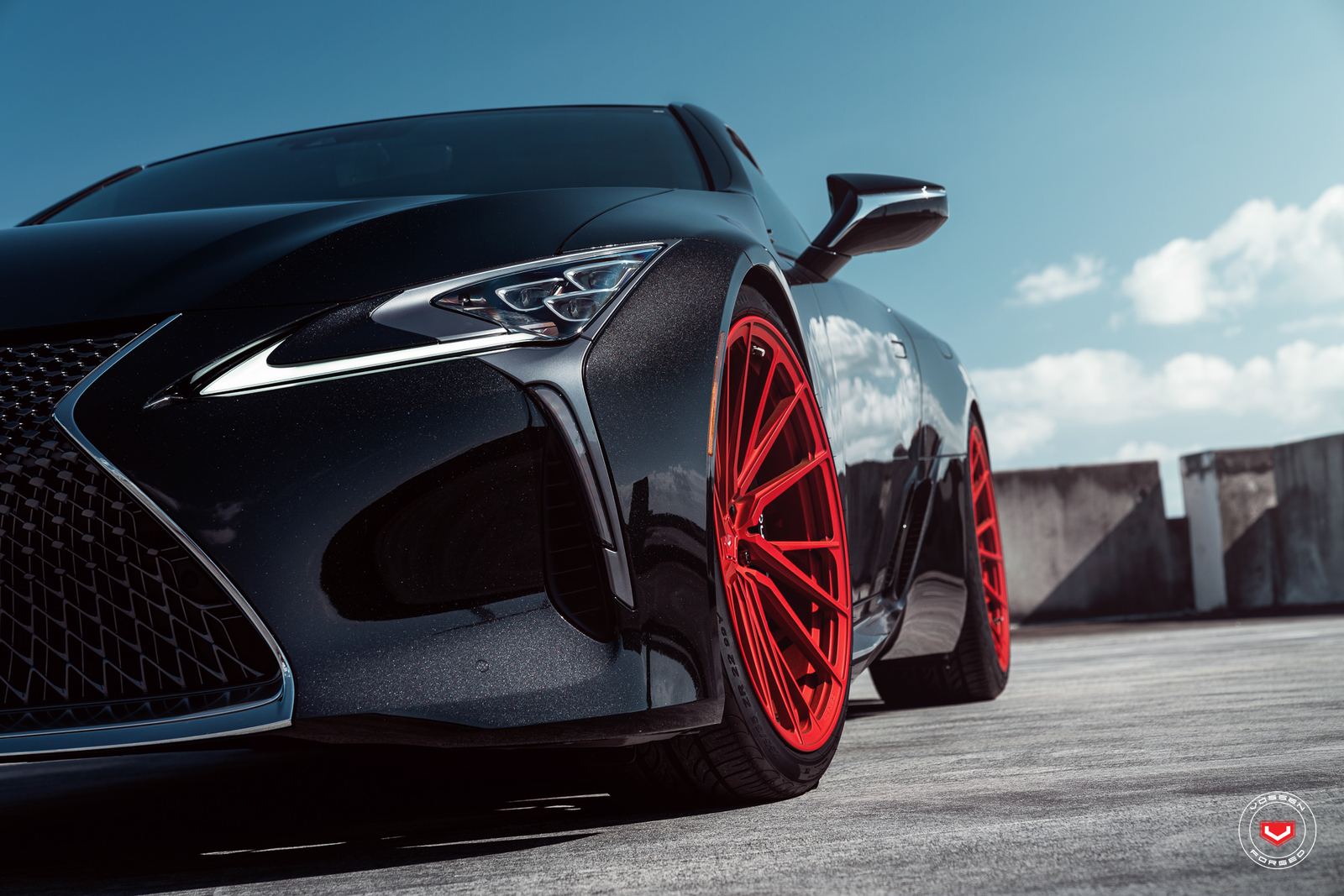 Vossen Forged M-X4T on Lexus LC Z100, photo 2
