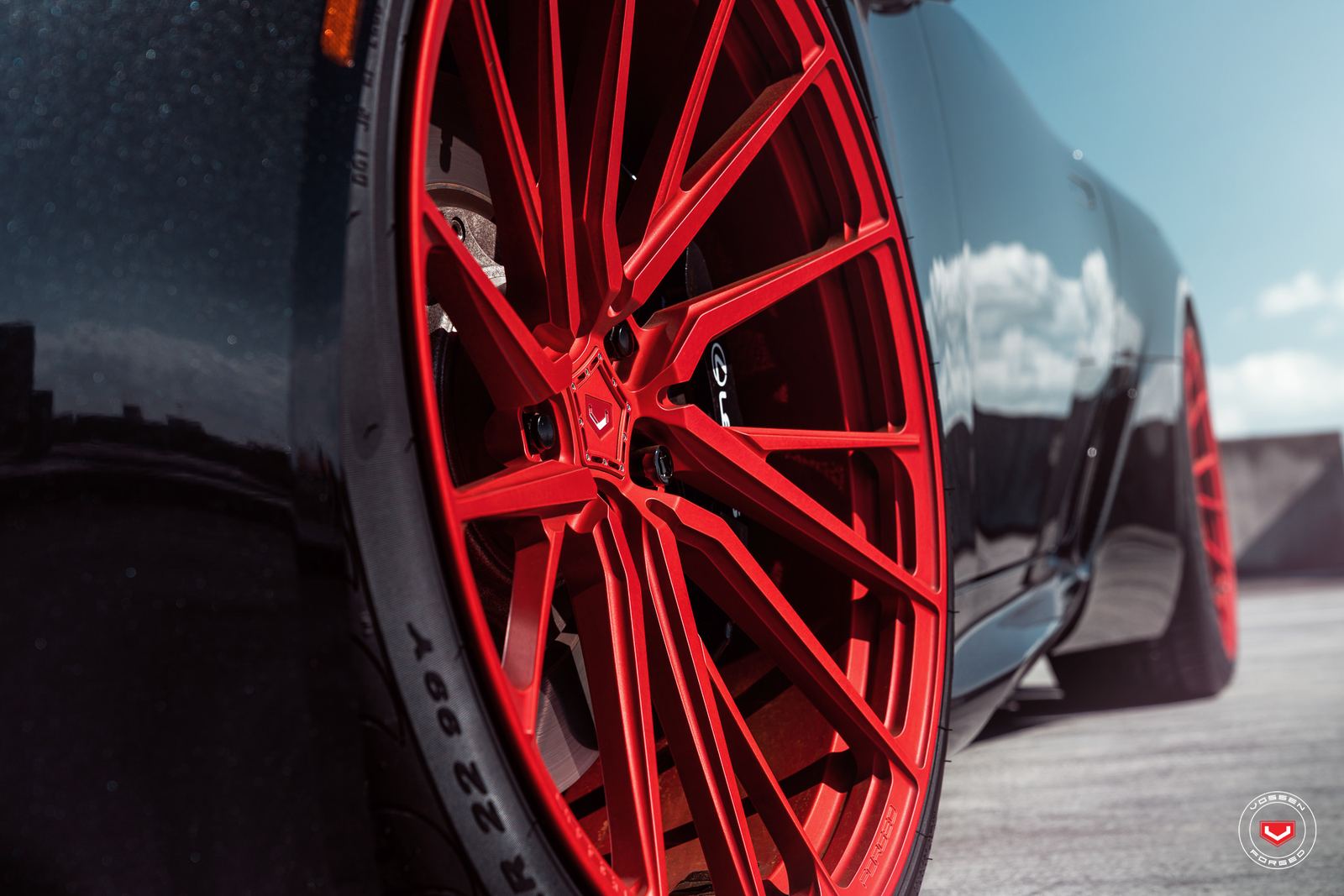 Vossen Forged M-X4T on Lexus LC Z100, photo 3