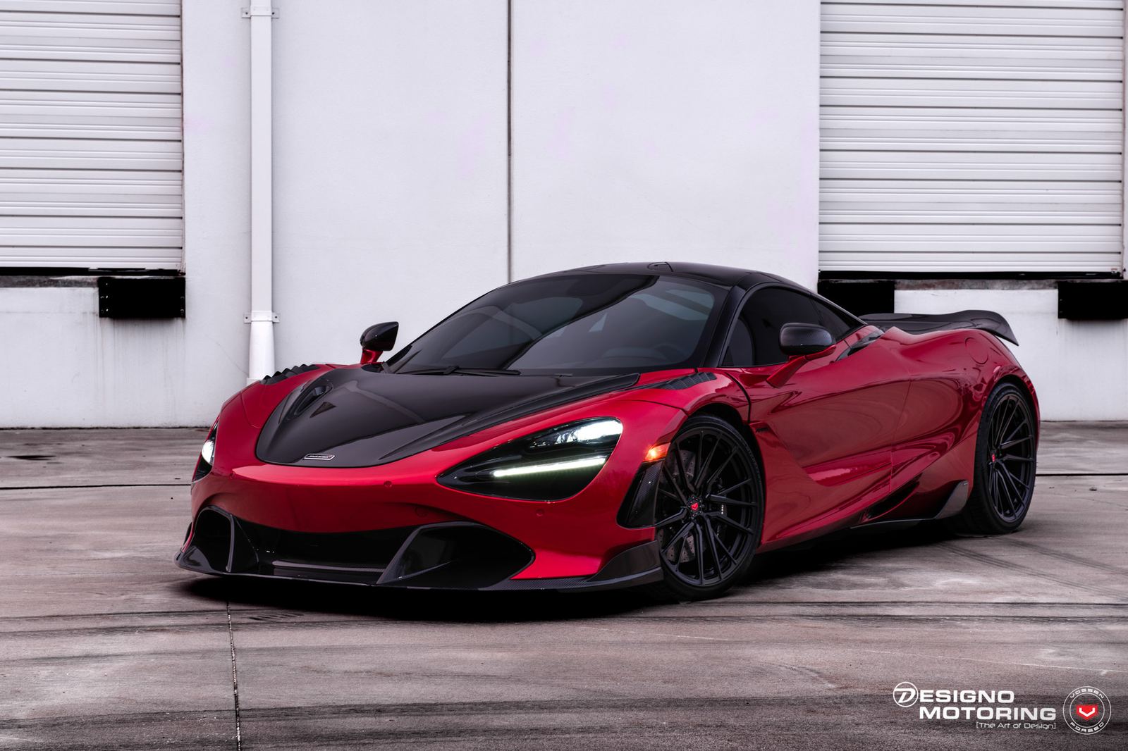 Vossen Forged M-X4T on McLaren 720S
