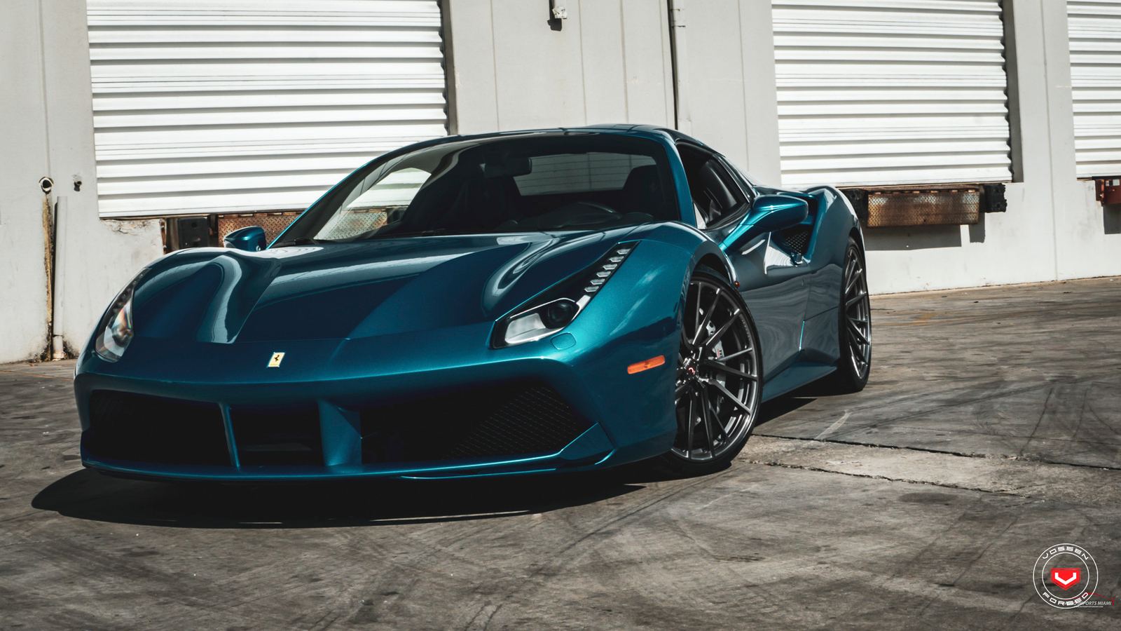 Vossen Forged M-X4T on Ferrari 488, photo 3