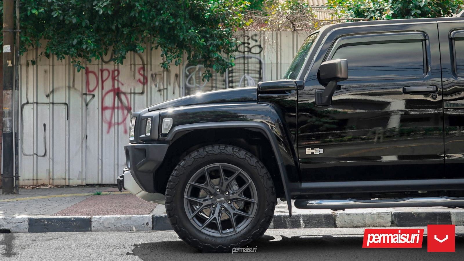 Vossen Forged HF6-4 on Hummer H3 (2005-2010), photo 2
