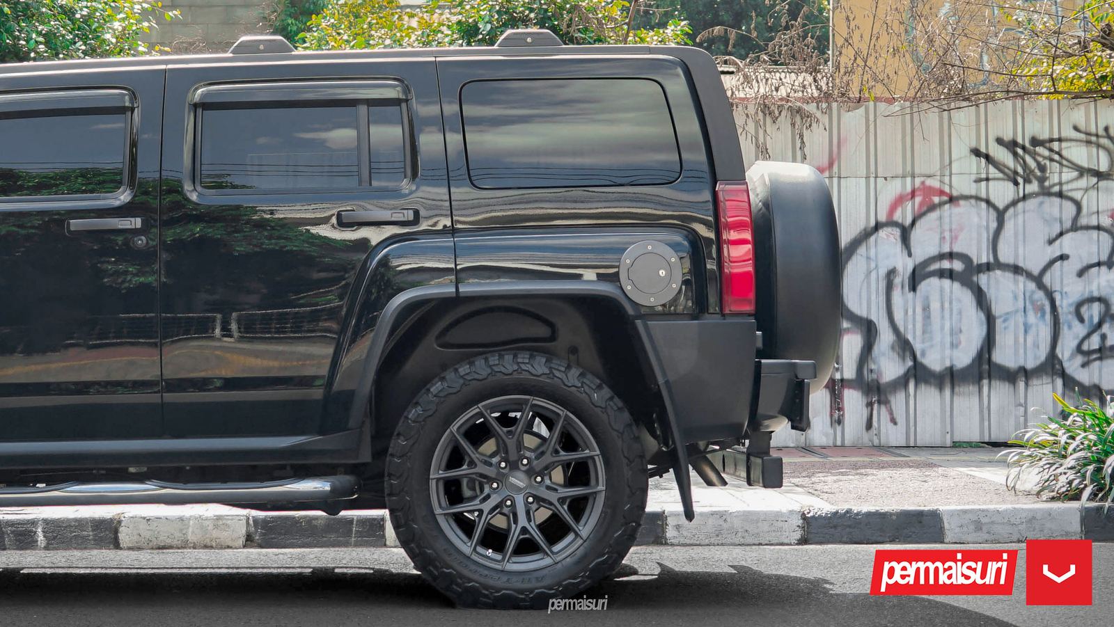 Vossen Forged HF6-4 on Hummer H3 (2005-2010), photo 3