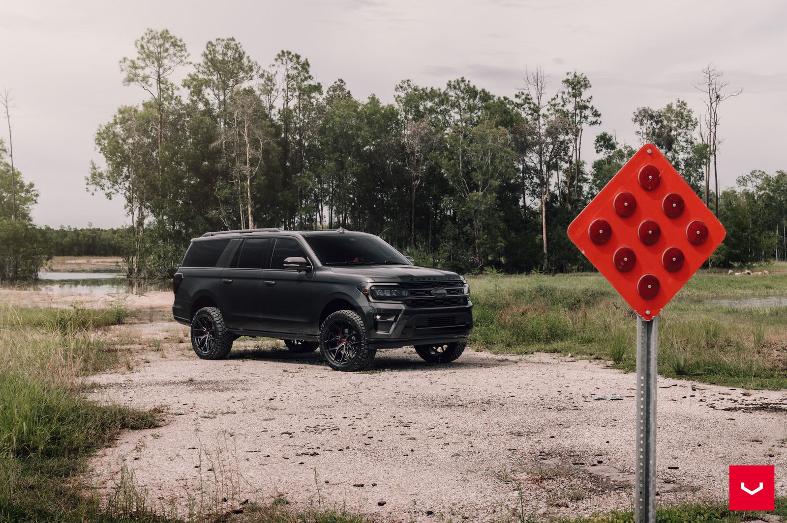 Vossen Forged HF6-4 on Ford Expedition 4th gen (U553), photo 2
