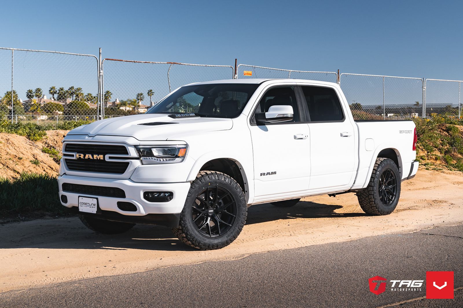 Vossen Forged HF6-4 on RAM 1500 5th gen (DT), photo 2
