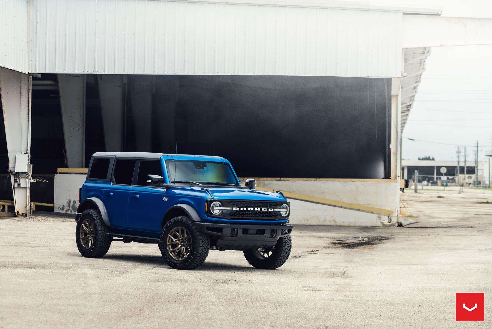 Vossen Forged HF6-4 on Ford Bronco 6th generation (2021-present)