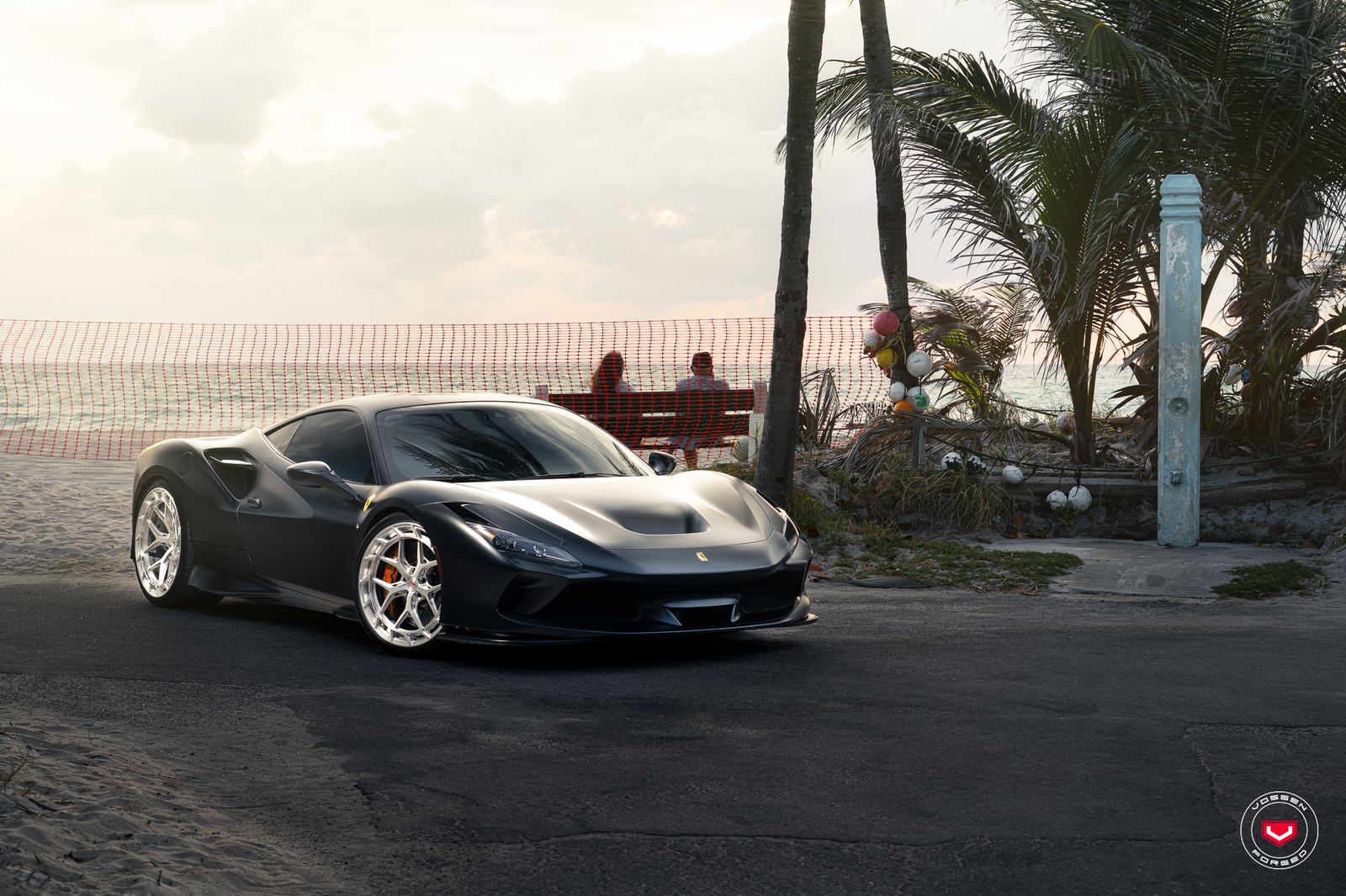 Vossen Forged LC3-01T on Ferrari F8 F142MFL